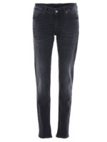 Jeans effetto delave grigi