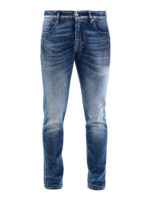 Jeans Rock in cotone stretch