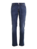 Jeans Swing in denim slavato