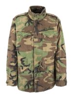 Giacca da campo con motivo mimetico
