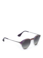 Occhiali pantos viola e grigi