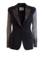 Blazer con strass