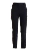 Pantaloni con banda di strass sui lati