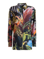 Camicia con stampa giungla