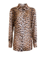 Camicia con fantasia maculata