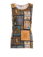 Top in misto cashmere fantasia