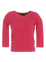 Sueter Con Escote Barco - Fucsia