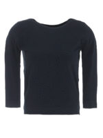Pull Col Bateau - Bleu Fonce