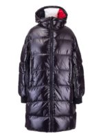 Piumino oversize Nero