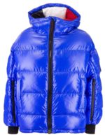 Giacca oversize imbottita blu