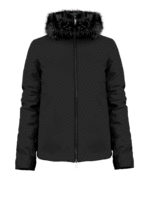 Piumino in nylon nero Winter K Lady Fur