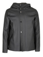 Double Rubber Parka - Negro