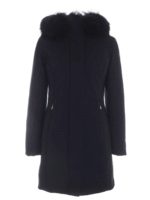 Piumino Winter nero con pelliccia