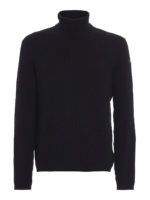 Pull a collo alto in misto cotone