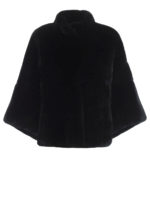 Cappottino in lapin nero