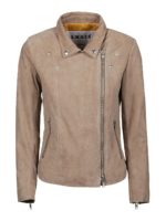 Giacca in morbido suede