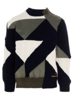 Maglia patchwork multicolor