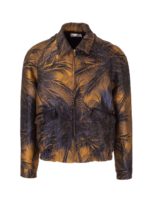 Giacca motivo Jungle Palm Tabacco