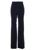 Pantaloni in velluto blu