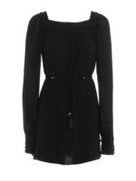 Abito corto con passamaneria