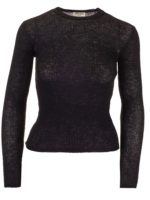 Maglia girocollo nera