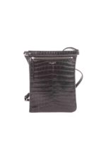 Borsa a tracolla animalier nera