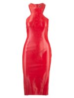 Abito slim fit rosso