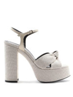 Sandali Bianca con plateau