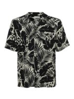 Camicia in seta motivo a fiori