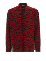 Camicia in seta stampata