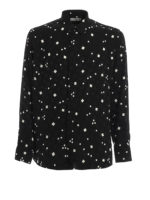 Camicia con fantasia a rombi