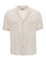 Camicia a righe in misto viscosa