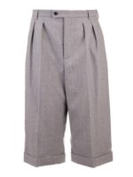 Bermuda sartoriali grigi