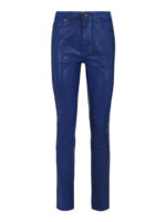 Jeans skinny in cotone resinato