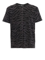 T-shirt stampa Zebra a maniche corte