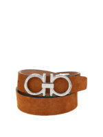 Cintura Gancini in camoscio