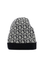 Berretto in lana stampa Gancini