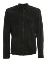 Chaqueta De Cuero - Gris Oscuro