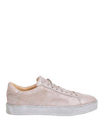 Sneakers in pelle effetto vintage