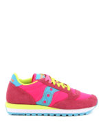 Sneakers Jazz Original con lacci fluo