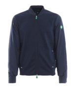 Bomber Burn Recycled bi-materiale