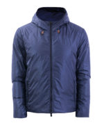 Giacca in nylon stile urban blu