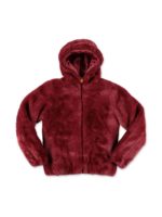 Piumino reversibile con finta pelliccia