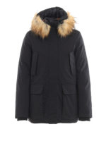Piumino nero Arctic Rainy eco-friendly