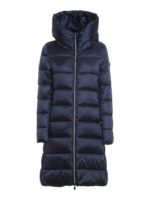 Piumino lungo imbottito trapuntato