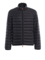 Piumino nero leggero trapuntato