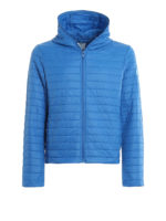 Piumino in Econyl® blu elettrico