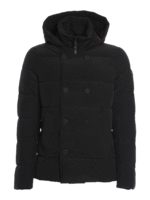 Giacca imbottita effetto crepe