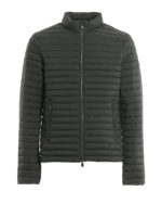 Piumino ecologico in nylon trapuntato