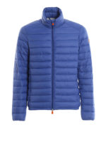 Piumino azzurro leggero trapuntato